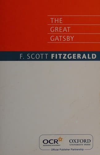 The Great Gatsby cover